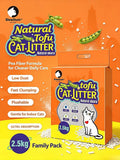 PawandLuna Tofu Clumping Cat Litter, 2-Pack