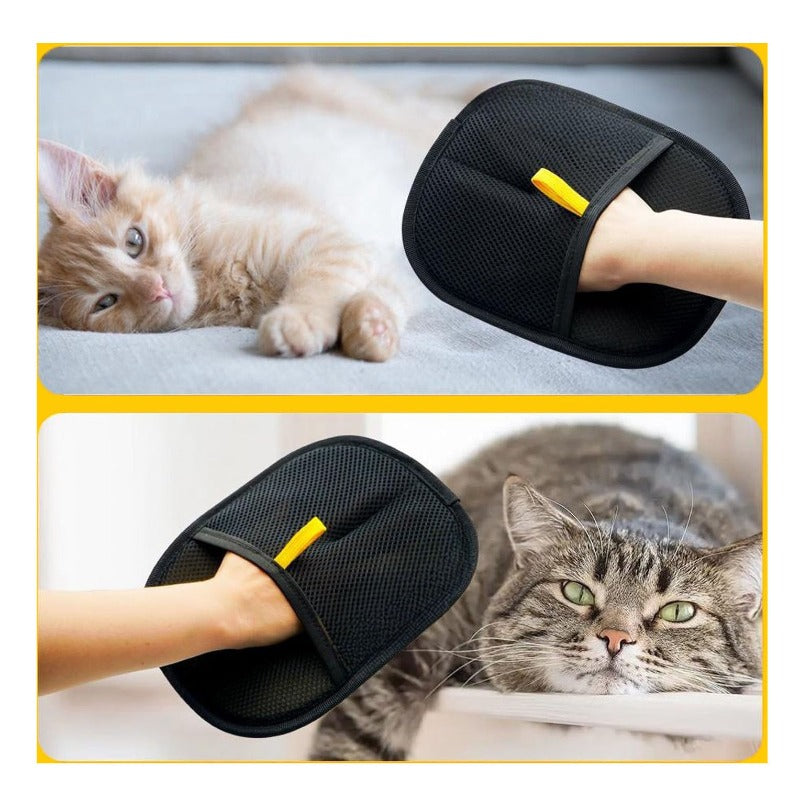 PawandLuna Pet Grooming Gloves, Pack of 3
