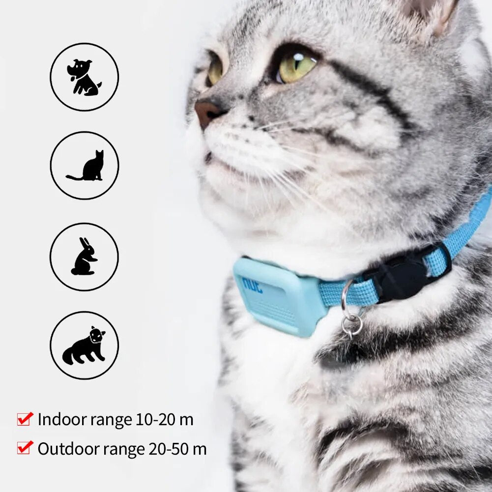 PawandLuna GPS collar detection range for cats, dogs and small pets